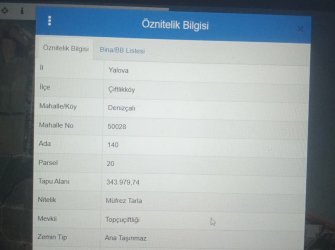 SATILIK YATIRIMLIK DENİZE SIFIR KONUMDA ARAZI 1